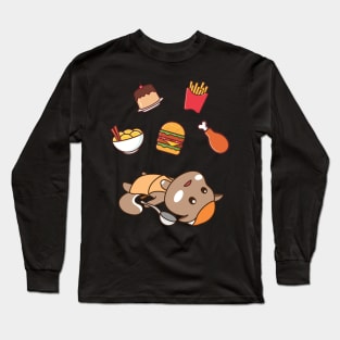 Hungry Squirrel Long Sleeve T-Shirt